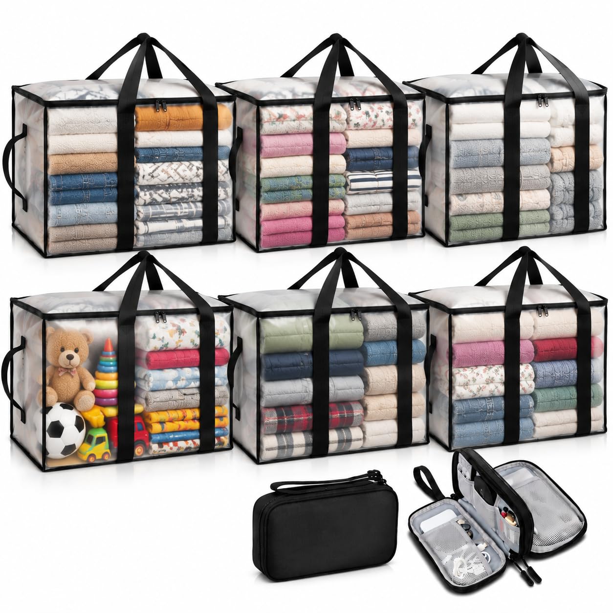 90L Heavy Duty Moving Bags|Moving Boxes| Dorm Storage Bag|Travel Organizer