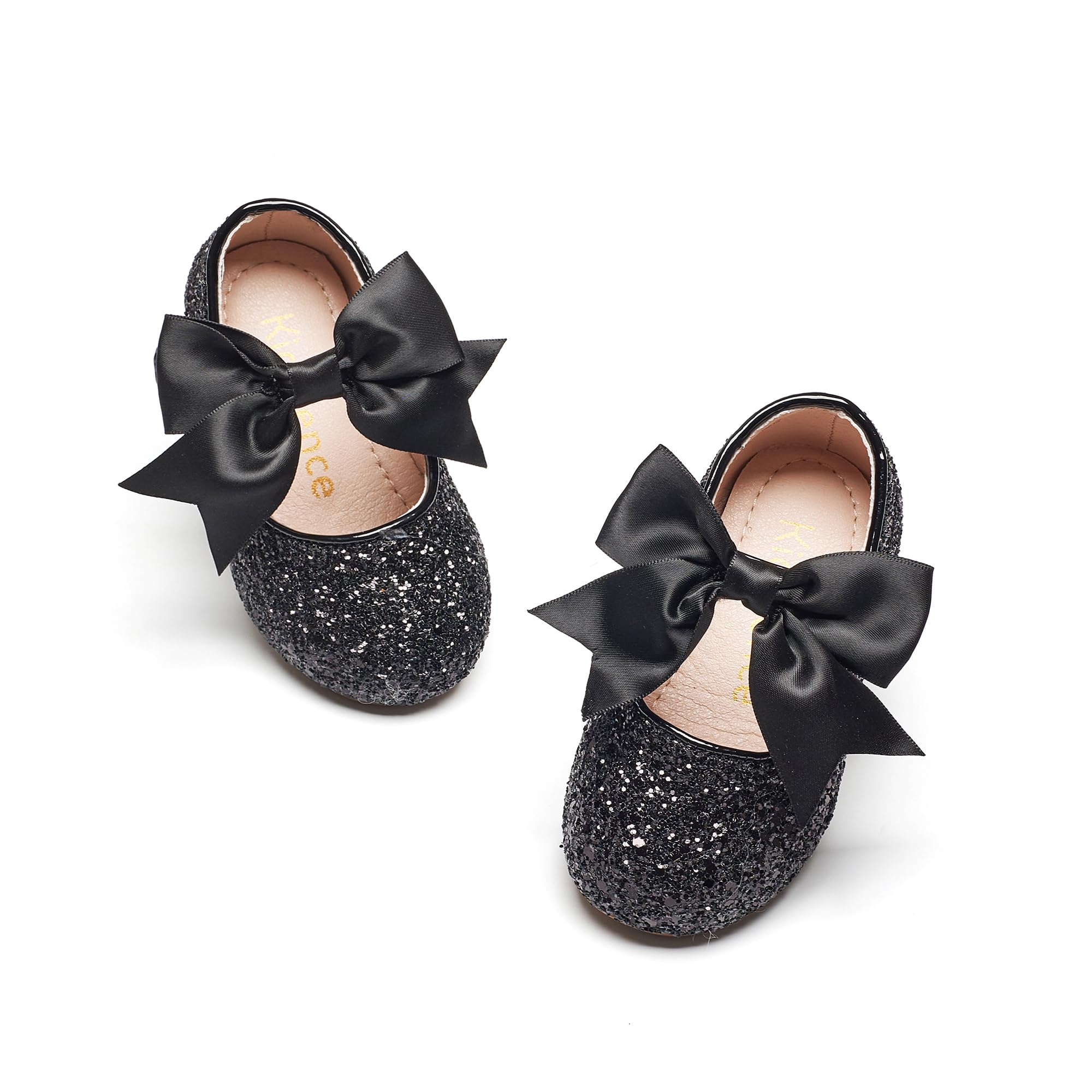Kiderence Little Toddler Girls Dress Shoes Ballerina Ballet Flats Kids Mary Janes