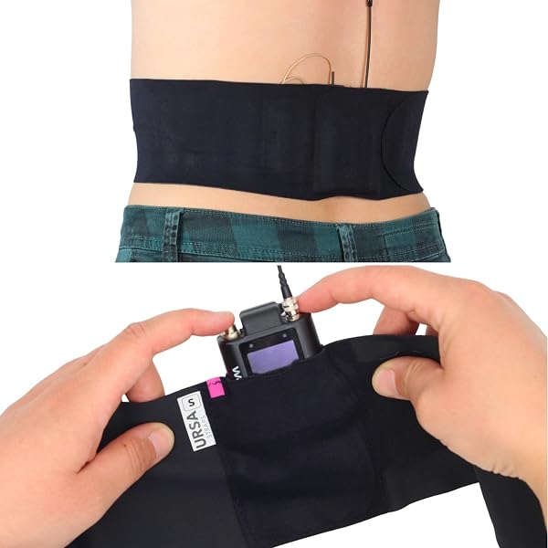 URSA Waist Strap β Ultra Slim, Breathable & Stretchy Microphone Transmitter Strap, Compatible with Most Transmitters & Receivers - 1
