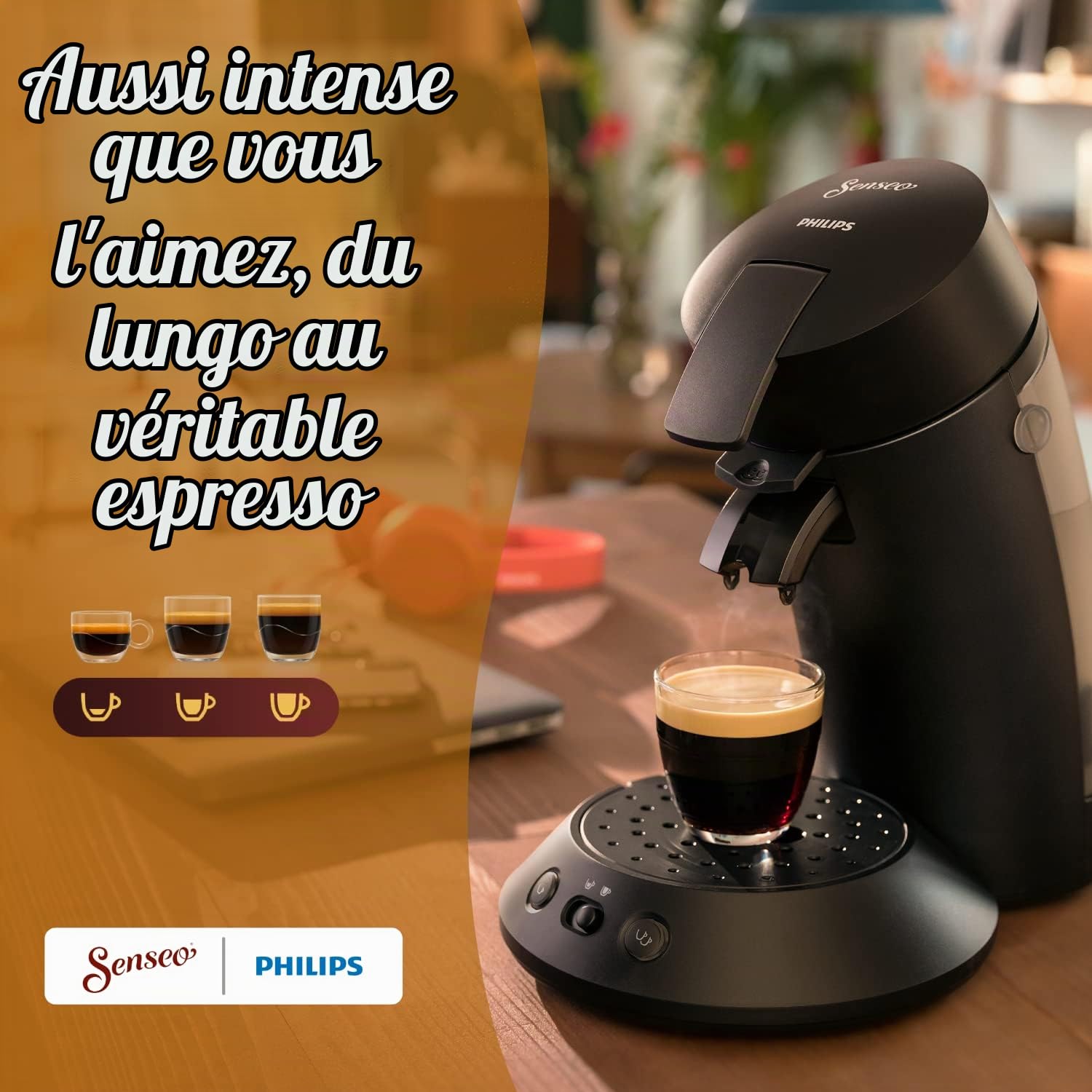Senseo Dosettes Classic, Megapack XXL, 10 x 48 boissons, 480 dosettes de café