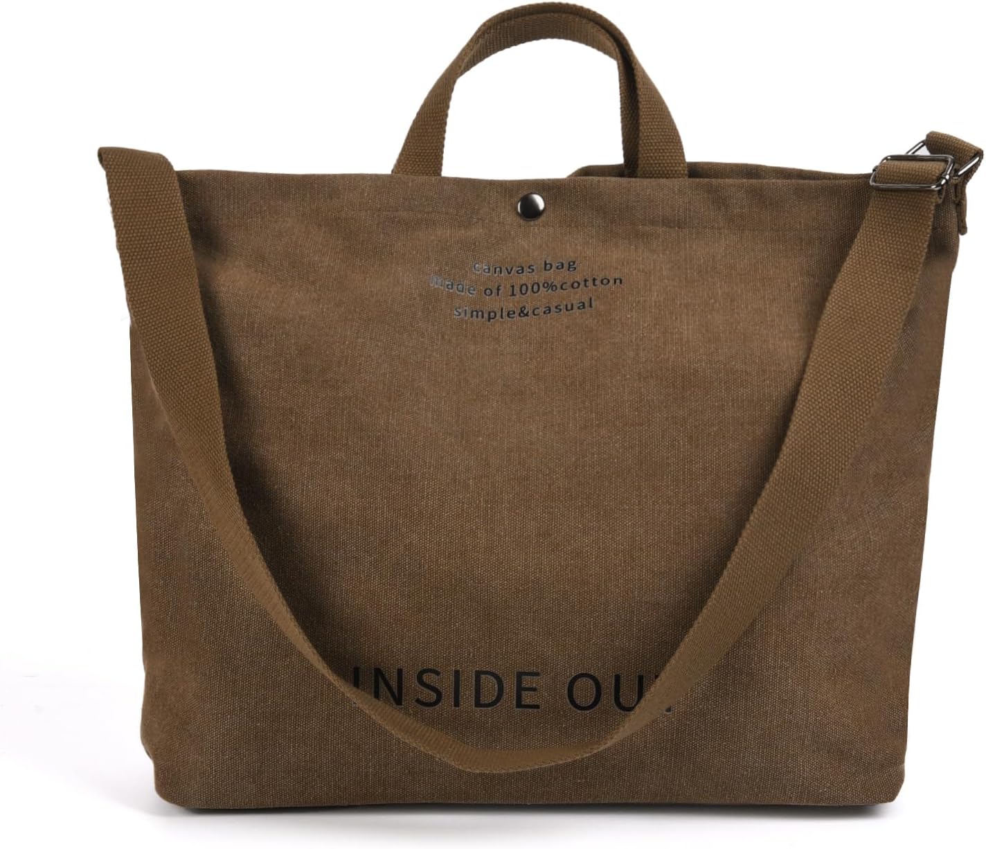 Canvas Tote Handbags for Women Tote Bag Crossbody Top Handle Bag Casual Shoulder Work Bag