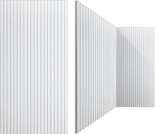 Woanger Paquete de 5 paneles acústicos grandes de 47 x 24 x 0.4 pulgadas, paneles de amortiguación de sonido, autoadhesivos, absorbentes de ruido, a