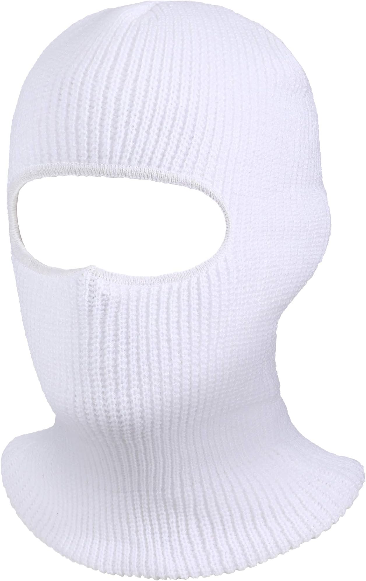 Geyoga Balaclava Face Mask Soft Breathable Multipurpose Windproof Balaclava 1 Hole Knitted Motorcycle Ski Mask for Adult Winter