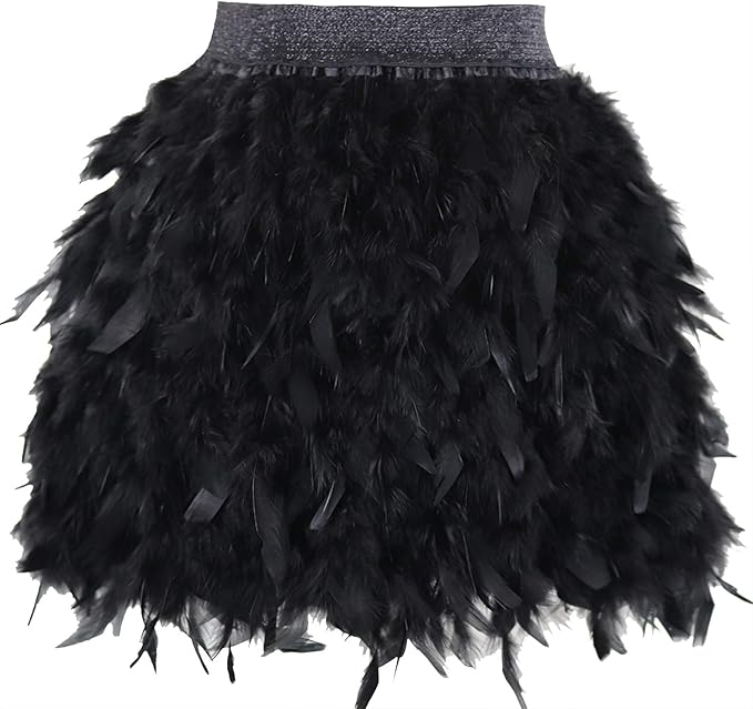 amazon feather skirt