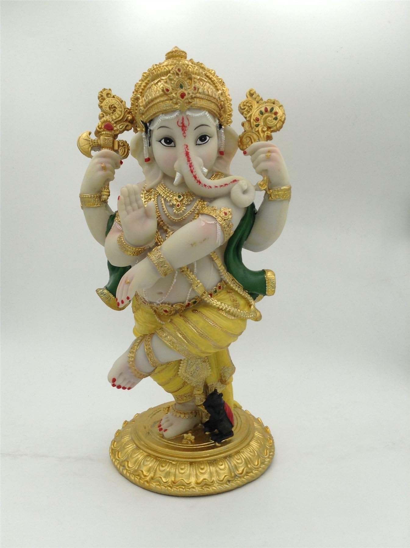 Vemilals Hindu God Ganesh Statue Ganesha Idol Mat Finish Gift Item