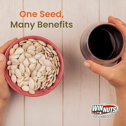 Miniatura 2 de Winnuts Botanas Snacks Semilla De Calabaza bolsas de 3 onzas paquete de 5