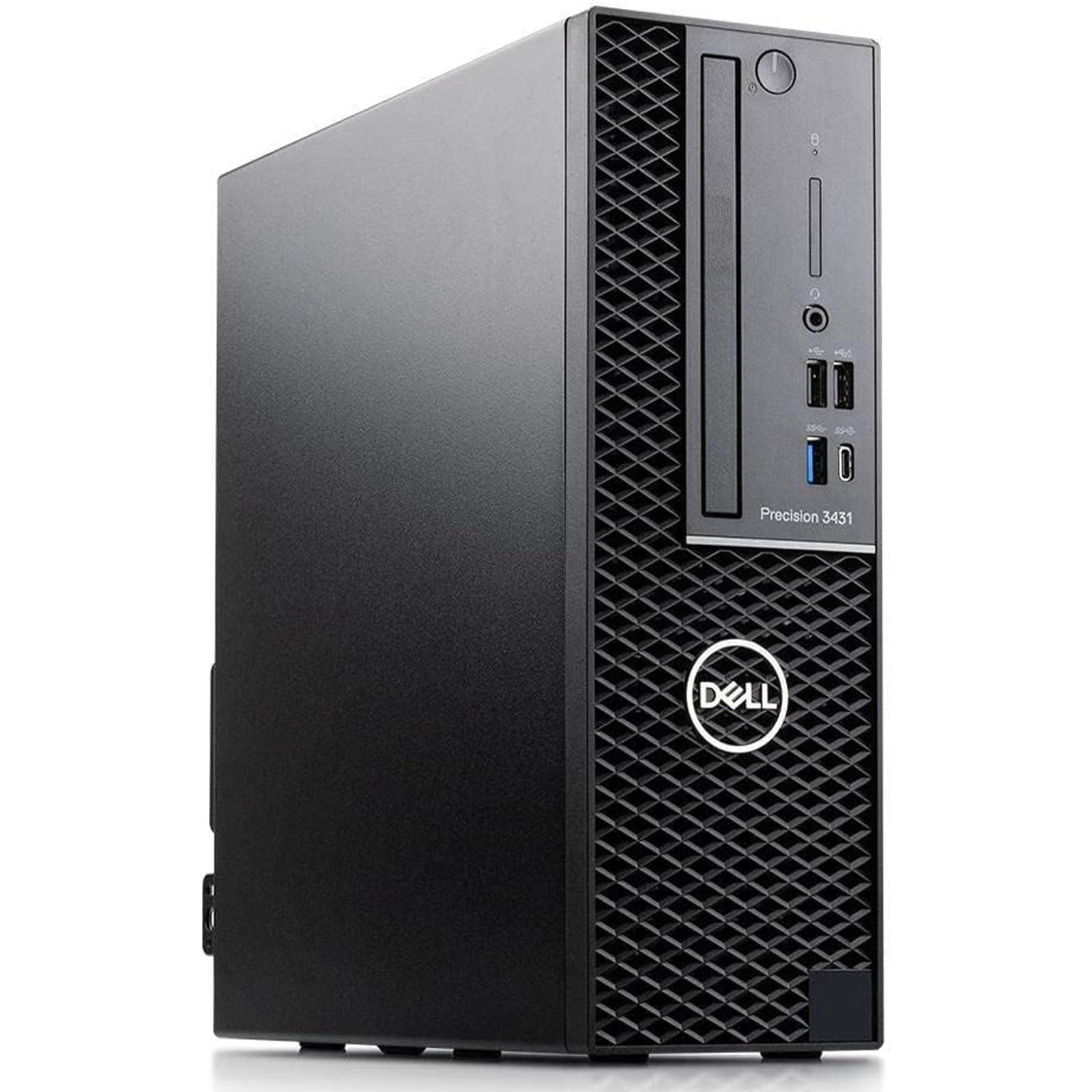 PC Computer Desktop Dell Precision 3431 SFF, Processore Core i9-​9900, Memoria Ram 32Gb, Disco SSD 512Gb, Win 11 (Ricondizionato)