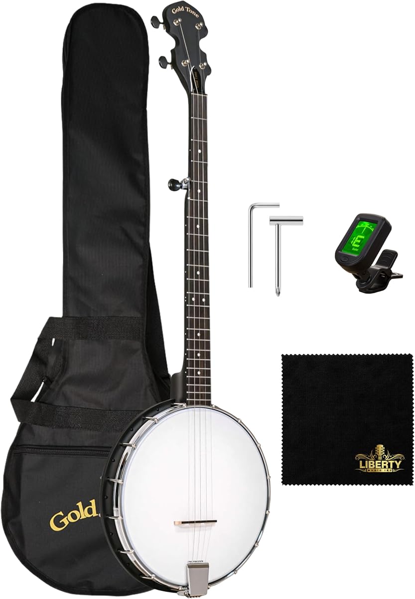 Gold Tone AC-1 Composite 5-String Openback Banjo With Gig Bag