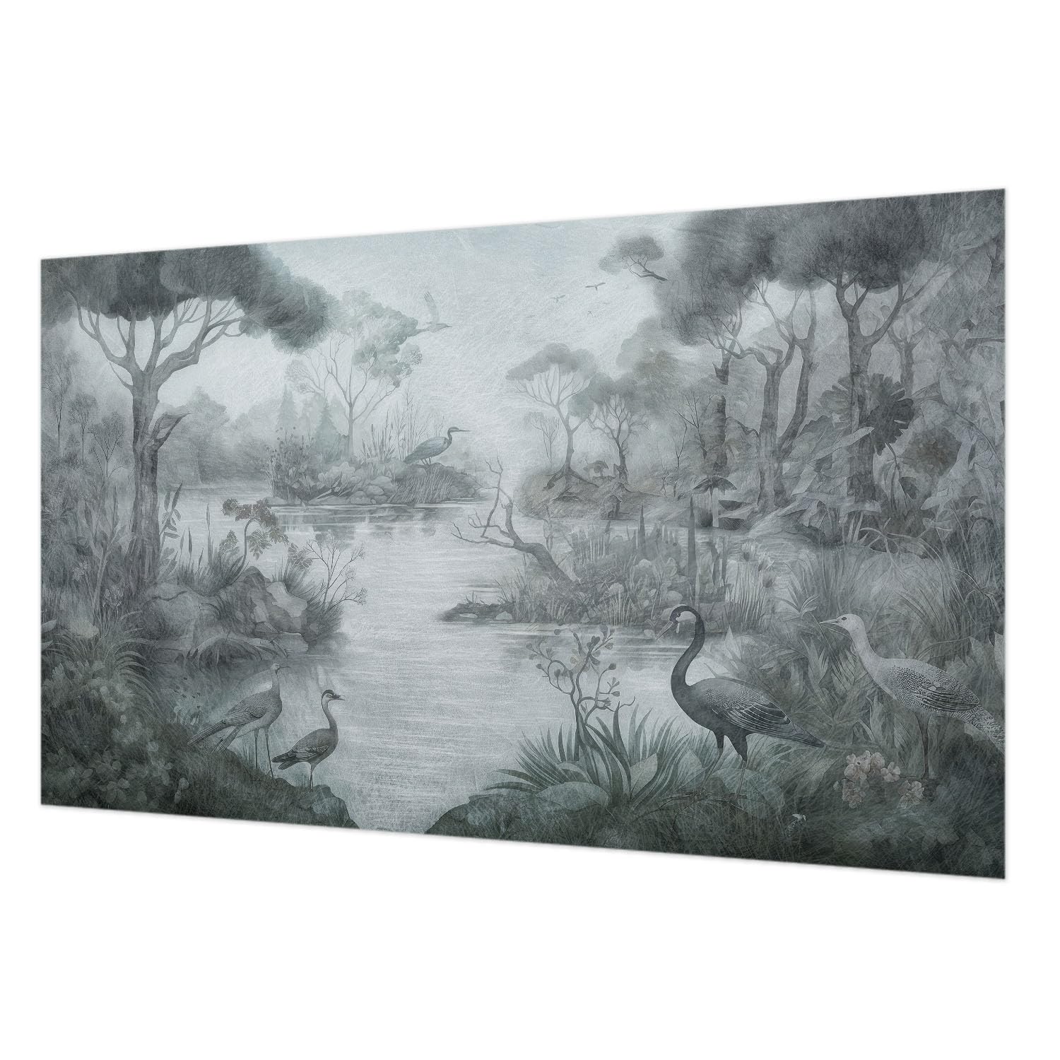 Papier peint intissé paysages naturels 416x254 cm avec colle pour salon