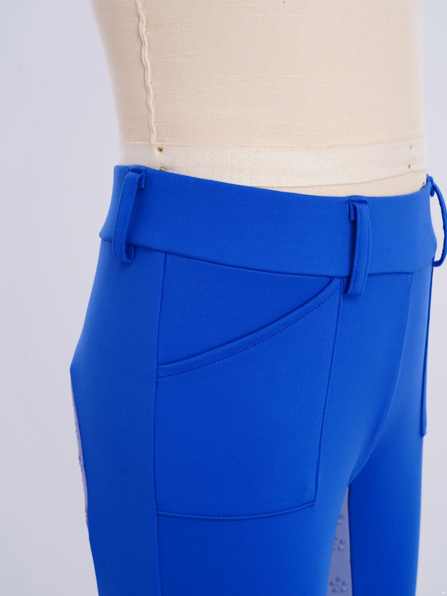 Kaerm Reitstrumpfhosen Mit Taschen Yogahose Kinder Mädchen Reithosen Fitness Stallarbeit Training Reitstrumpfhosen Chino Hose