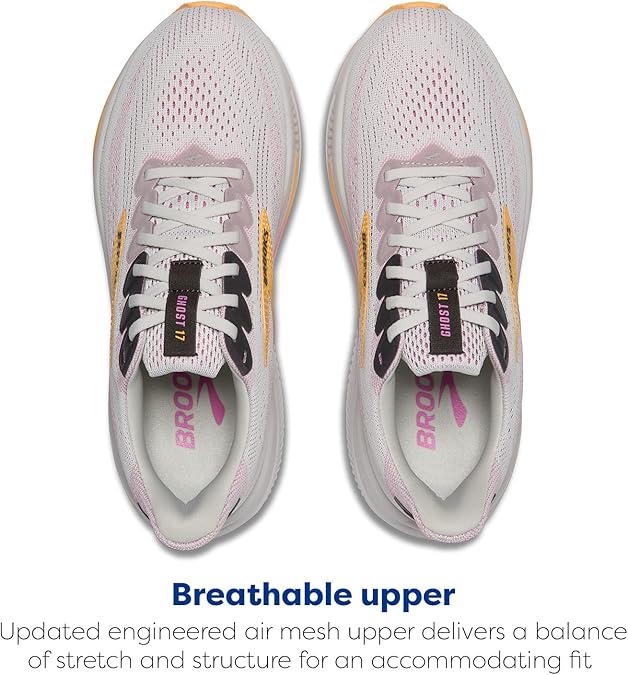 Brooks Womens Ghost 17 Neutral Running Shoe