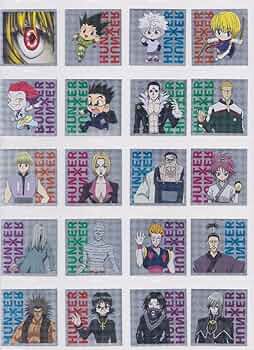 ハンター×ハンター ドッキリテクスチャー シール 緋色の幻影  ビックリマン HUNTER×HUNTER 緋色の幻影 ドッキリテクスチャー ウエハース