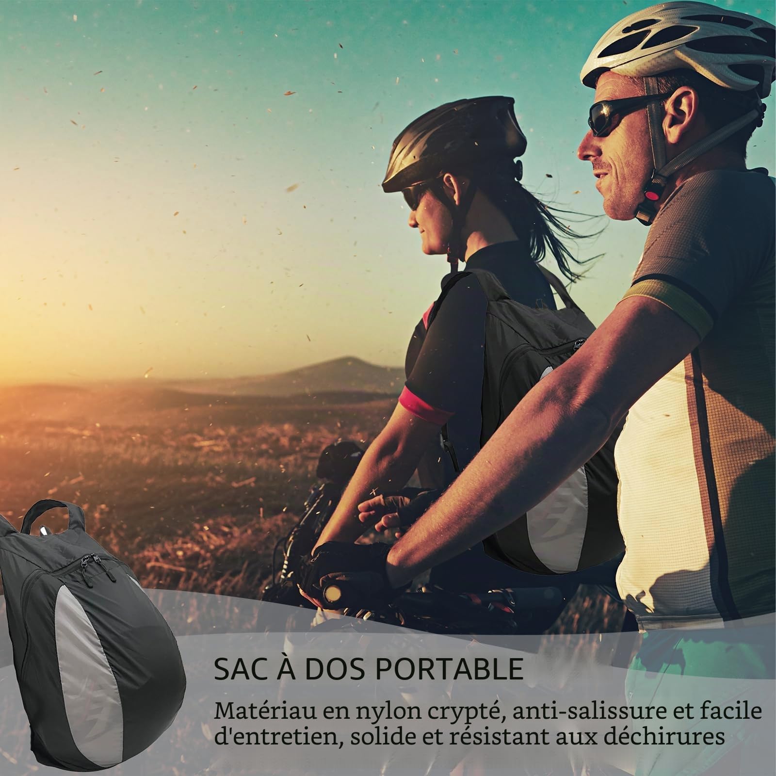Sac à Dos Pour Casque De Moto IntéGral éLé Pour Casque Moto,Sac à Dos éTanche Pour Sport 24 L,Polyvalent,Sac Rangement LéGer Pour EntraîNement,RandonnéE Voyage