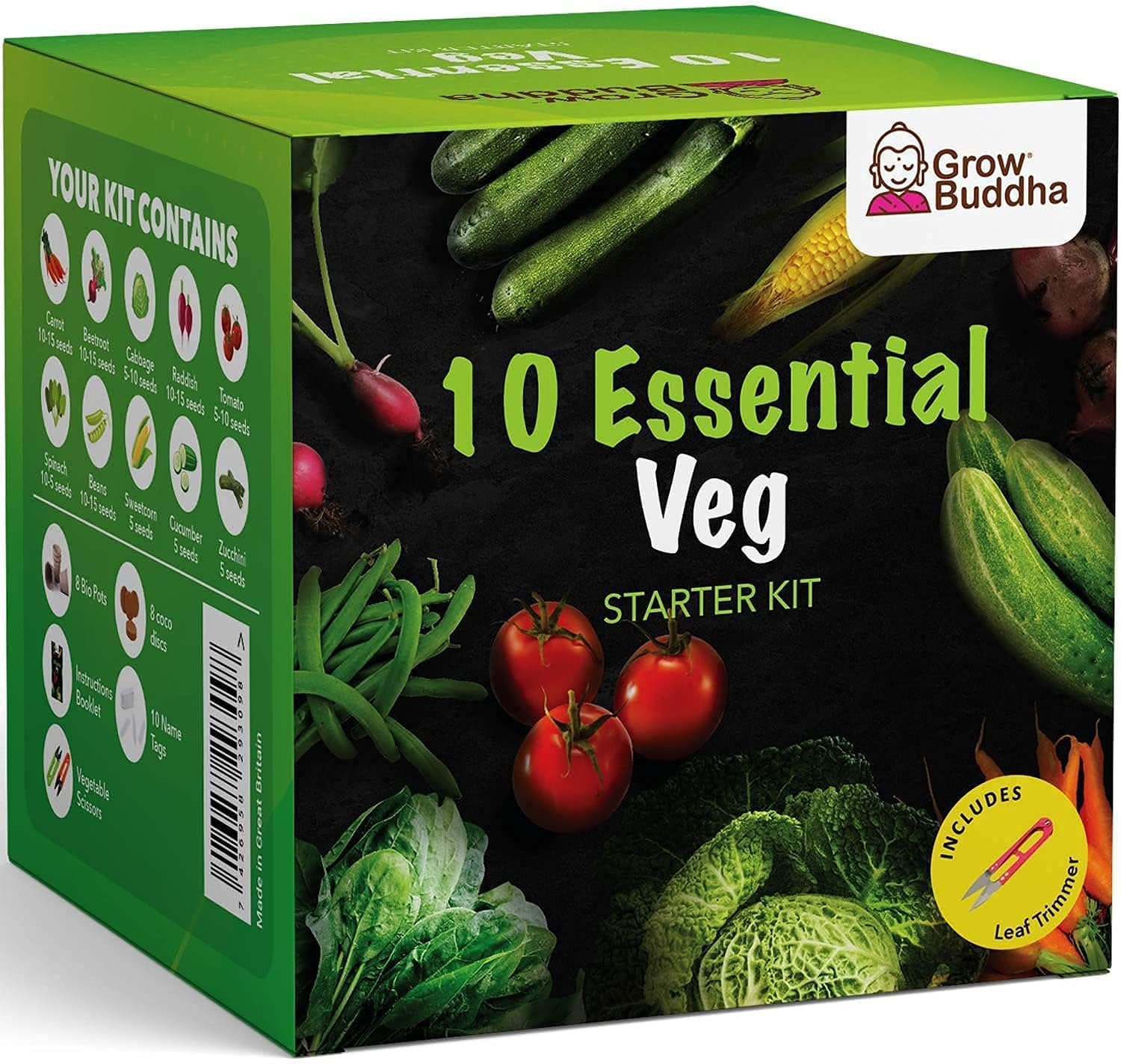 Set de graines de légumes Cultivez facilement 10 variétés de vos