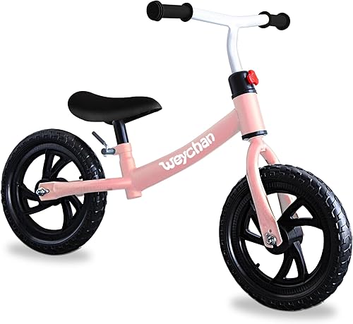 Weychan Toddler Balance Bike 2 Year Old, Lightweight Adjustable Toddler Bike, Balance Bike for 3 4 5 Year Old Boys No Pedal Bikes for Kids, Age 18