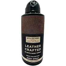 Bath & Body Works Men's Collection Leather Crafted Body Spray 3.7 Oz