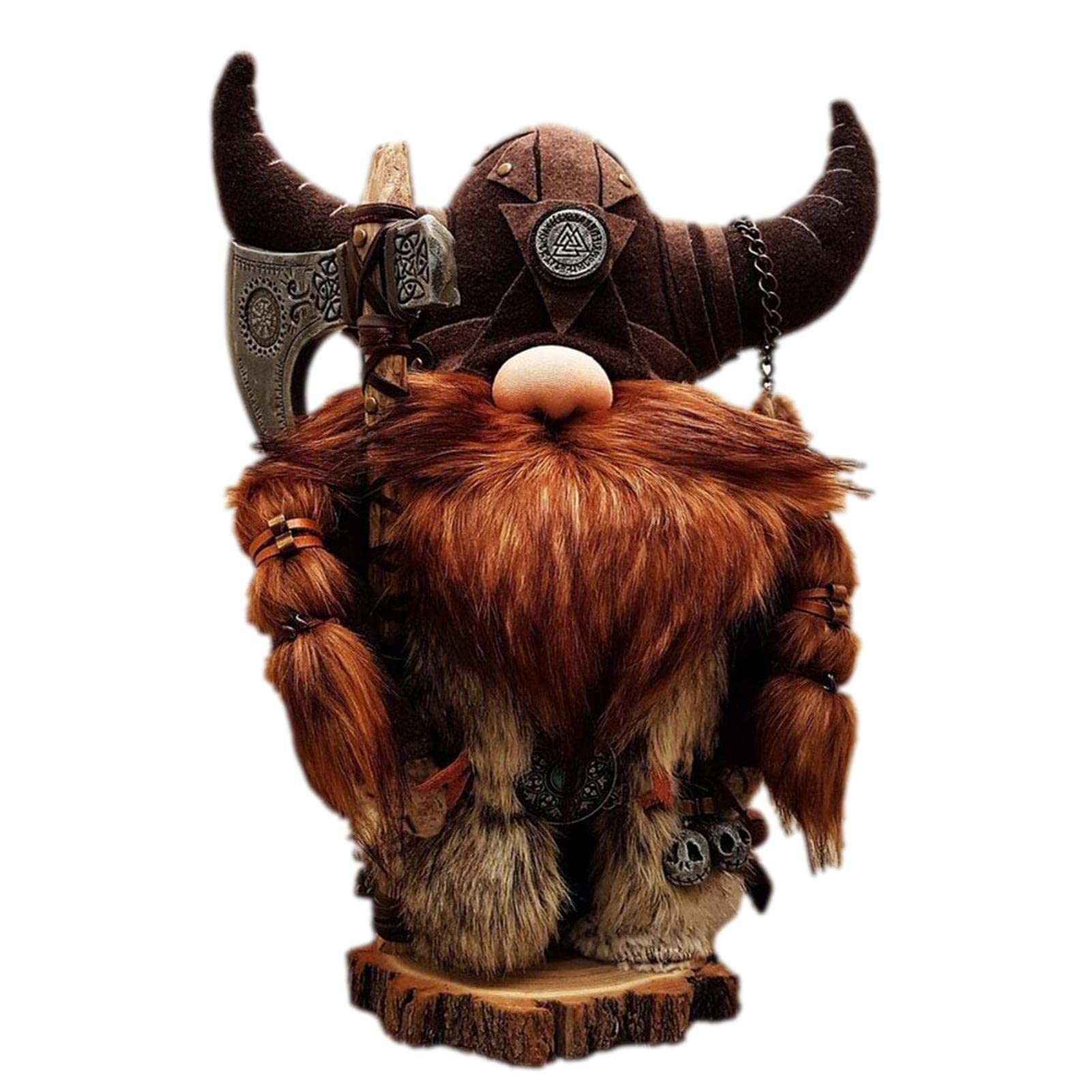 Viking Gnomes Plush, Viking Warrior Gnome Doll, Christmas Gnome Decorations, Gnome Plush Doll Toy, Table Ornaments Decoration For,30cm