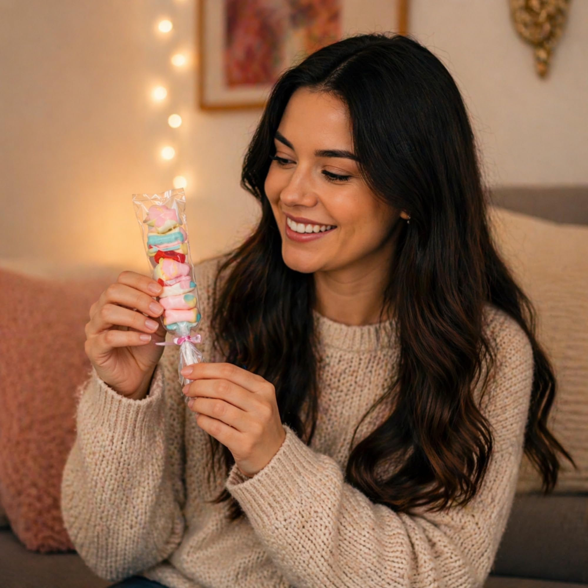 Peluchilandia Regalos Originales para Mujer y Amigas - Osito de Peluche con Mensaje Emotivo en Caja Regalo - Detalle para Cumpleaños, Enamorados o Día de la Madre (MARRÓN)