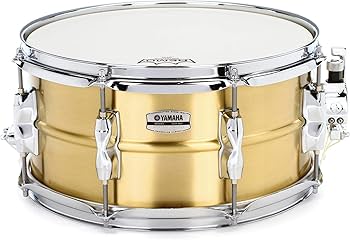 Amazon.com: Yamaha Recording Custom 13x6.5 Brass Snare Drum