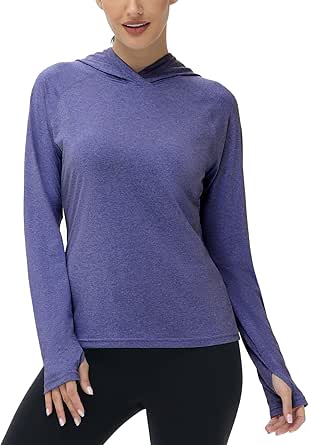 AOBUTE Women Short Sleeve Rash Guard Gradient Sun Protection Swim Shirts