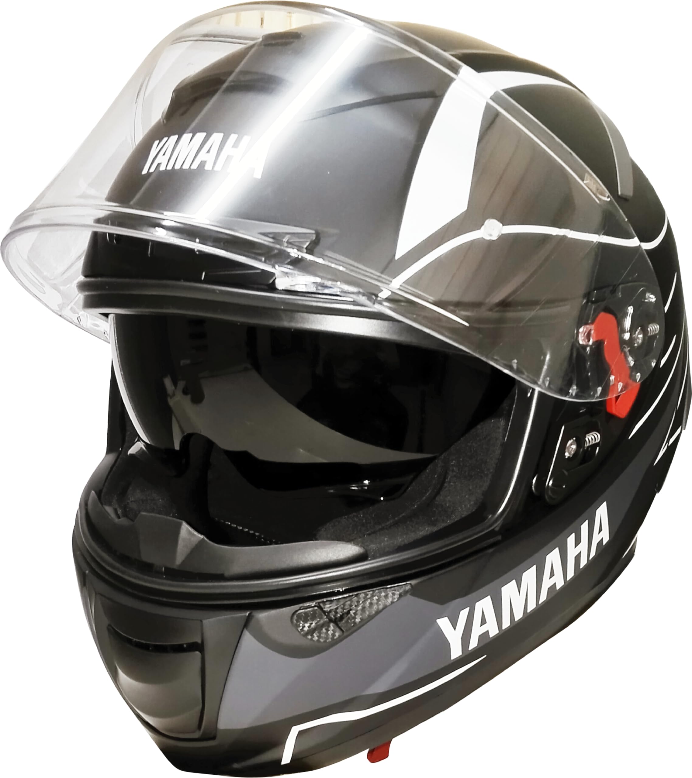 Yamaha Y4 Full Face Helmet (Matt Black, Size XXL) Y6ATZ1MB2L24