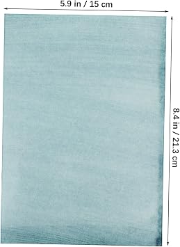 DOITOOL 32sheets Cyanotype Printing Paper Kit Sun Print Paper Panel for DIY Crafts for Nature Photography and Artistic Projects