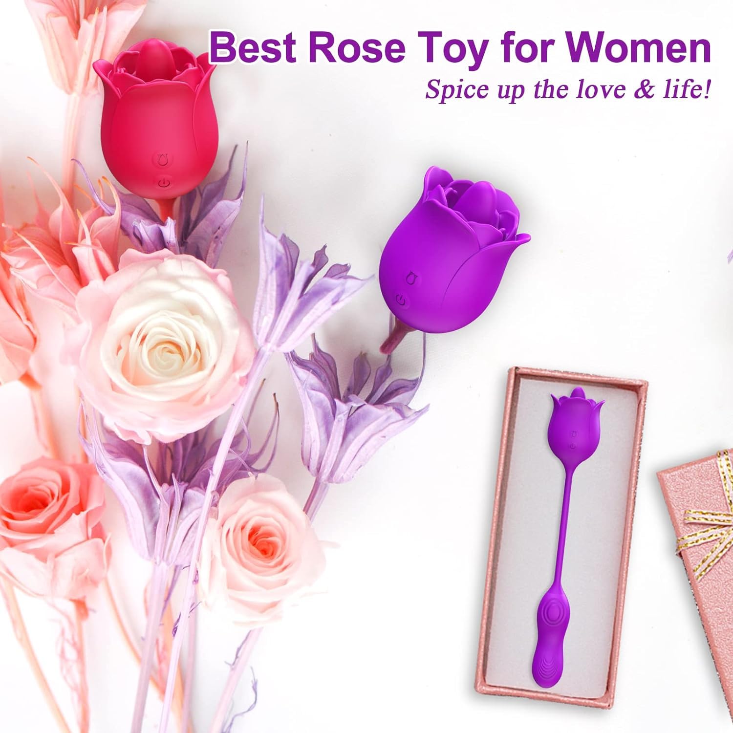 Vibratore Giocattolo per Donna - Stimolatore Clitorideo con Vibratore Vibratore Toccante, Giocattoli per Adulti Massaggiatore Personale per Donne, Giocattoli E Giochi Sessuali per Adulti,A