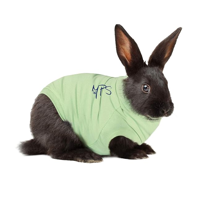 Foto 2 de 5 de MPS Medical Pet Shirt, Conejo, Verde, XXS