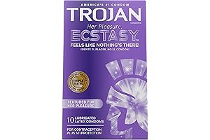 Trojan Her Pleasure Ecstasy Condoms: Feel the Ultimate Ecstasy