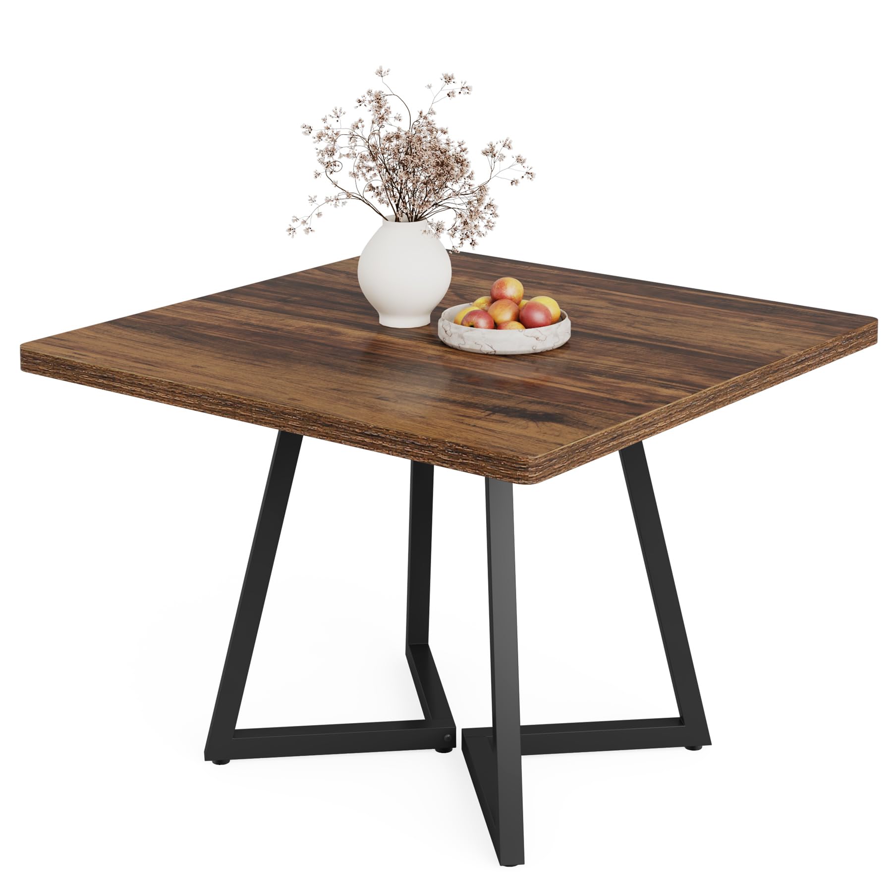 Tribesigns ダイニングテーブル 食卓テーブル 幅80cm 正方形テーブ Amazon｜Tribesigns ダイニングテーブル 幅80cm 単品 正方形 食卓