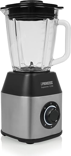 Princess Supreme 1250 Hochleistungsmixer 1,5 L mit 6 Klingen