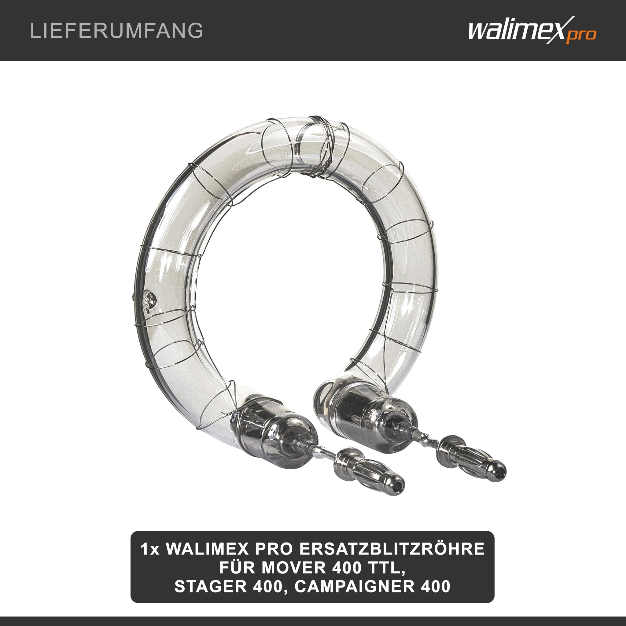 walimex Pro - Tubo flash di ricambio Mover 400