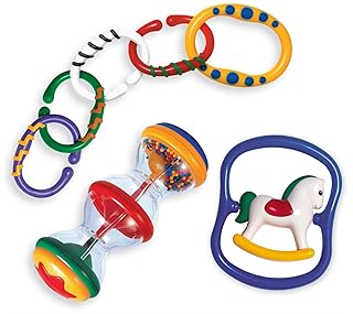 TOLO Rattle with Links and Teether Set