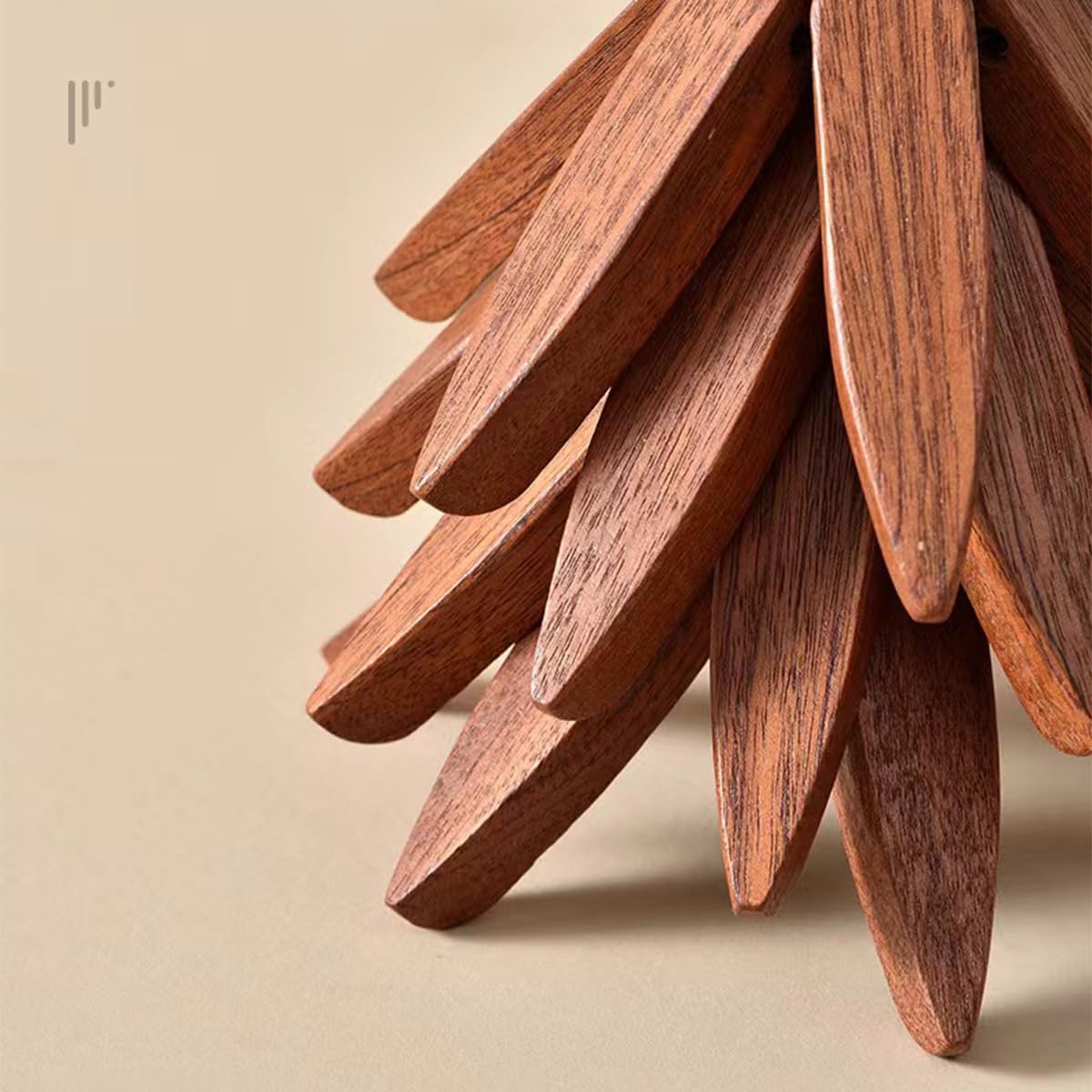 Dessous De Plat En Bois Pour Noël, Dessous De Plat Pliable En Forme De Sapin Decoration Pour Fete De Noel Tapis De Casserole 3 Sous Verres En Bois 1 Support Pour Boissons Assiettes Poeles 90630545