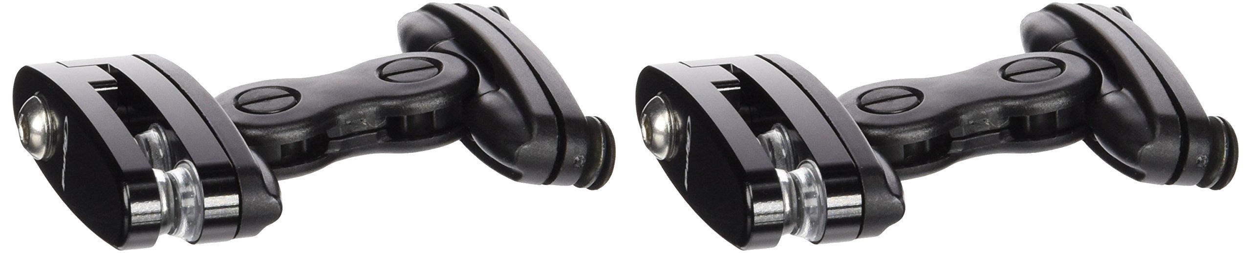 Puig 6799N Multi-adjustable Clip-on visor for motorcycle windscreen with position adjustment and durable design that improves aerodynamic protection, Black