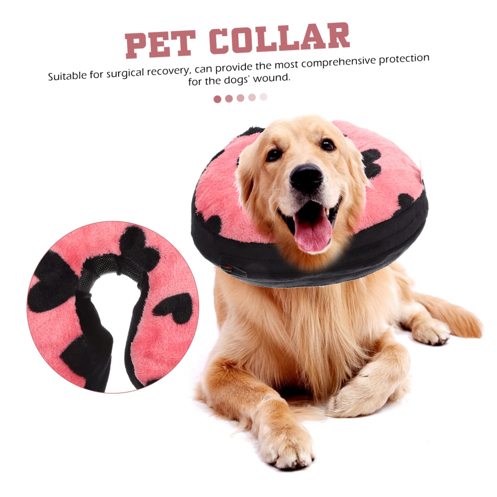 Beavorty 4piezas Collar Inflable De para Gatos y Collar Protector para Comidas y Accesorio Cómodo