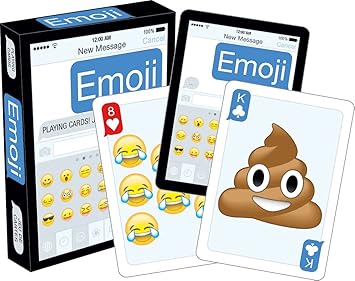 Aquarius Emoji Carte Da Gioco Amazon It Giochi E Giocattoli
