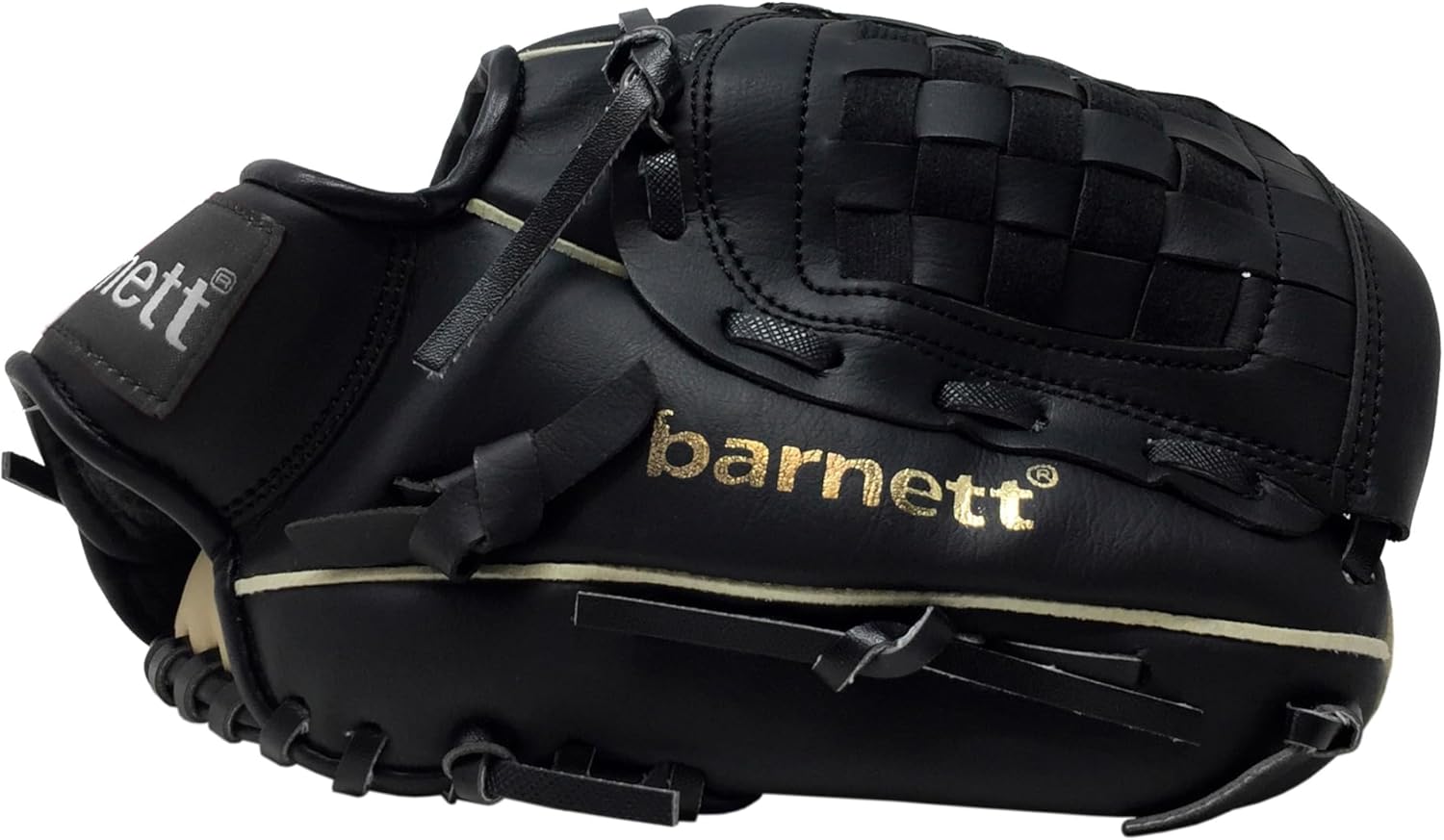 JL-102 RH Composite Baseball Glove, Infield, Size 10,25", Black