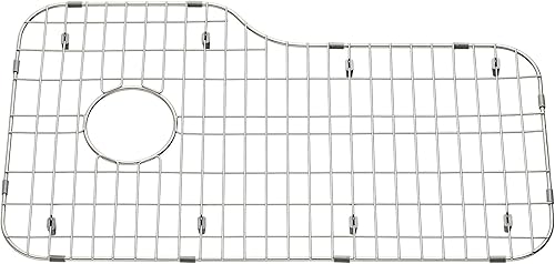 American Standard 7435000.075 Rejilla de fregadero de acero inoxidable de 26.77 pulgadas x 15.85 pulgadas