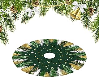 Christmas Tree Base Cover | Plush Base Collars for Artificial Trees | Rustic Farmhouse Holiday Props for Indoor Outdoor Garden Apartment Hotel Dormitory
