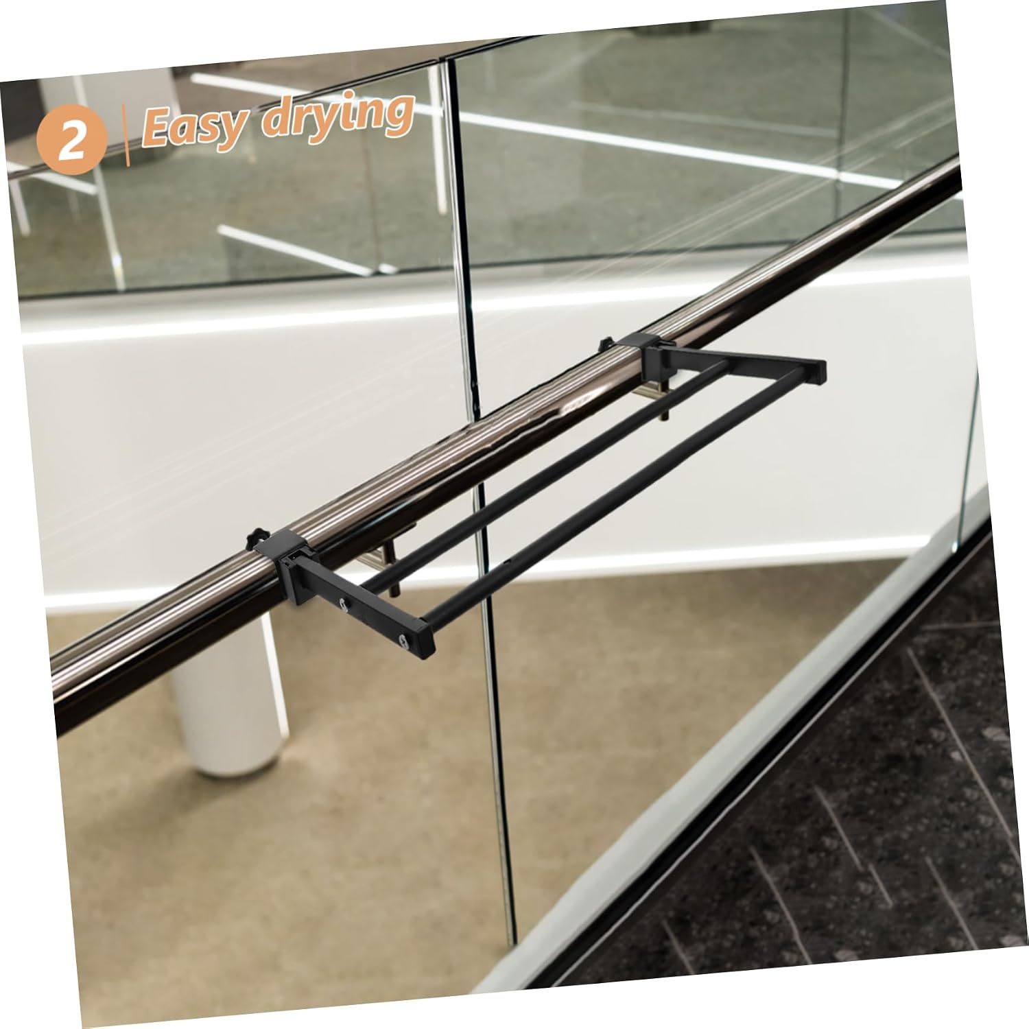 Sweater Drying -Mounted Collapsible Laundry Drying Rack Portable Retractable Clothesline Space-Saving Indoor Outdoor