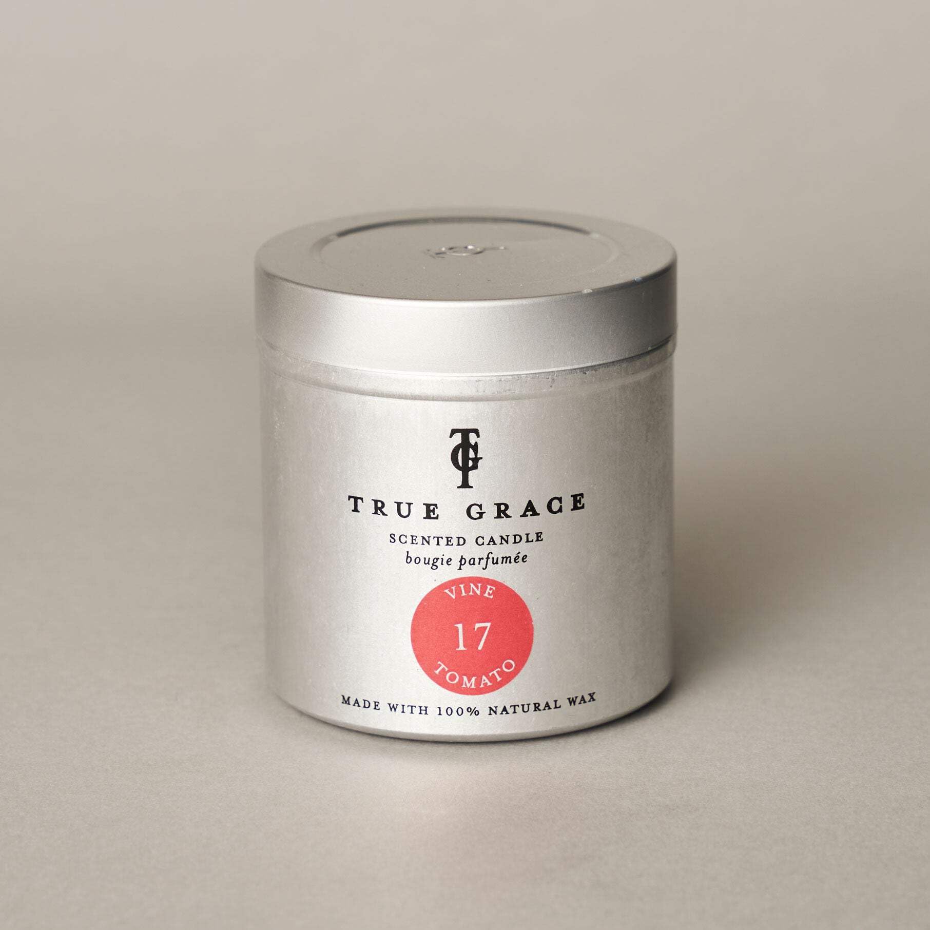 True Grace Green Vine Tomato Tin Candle