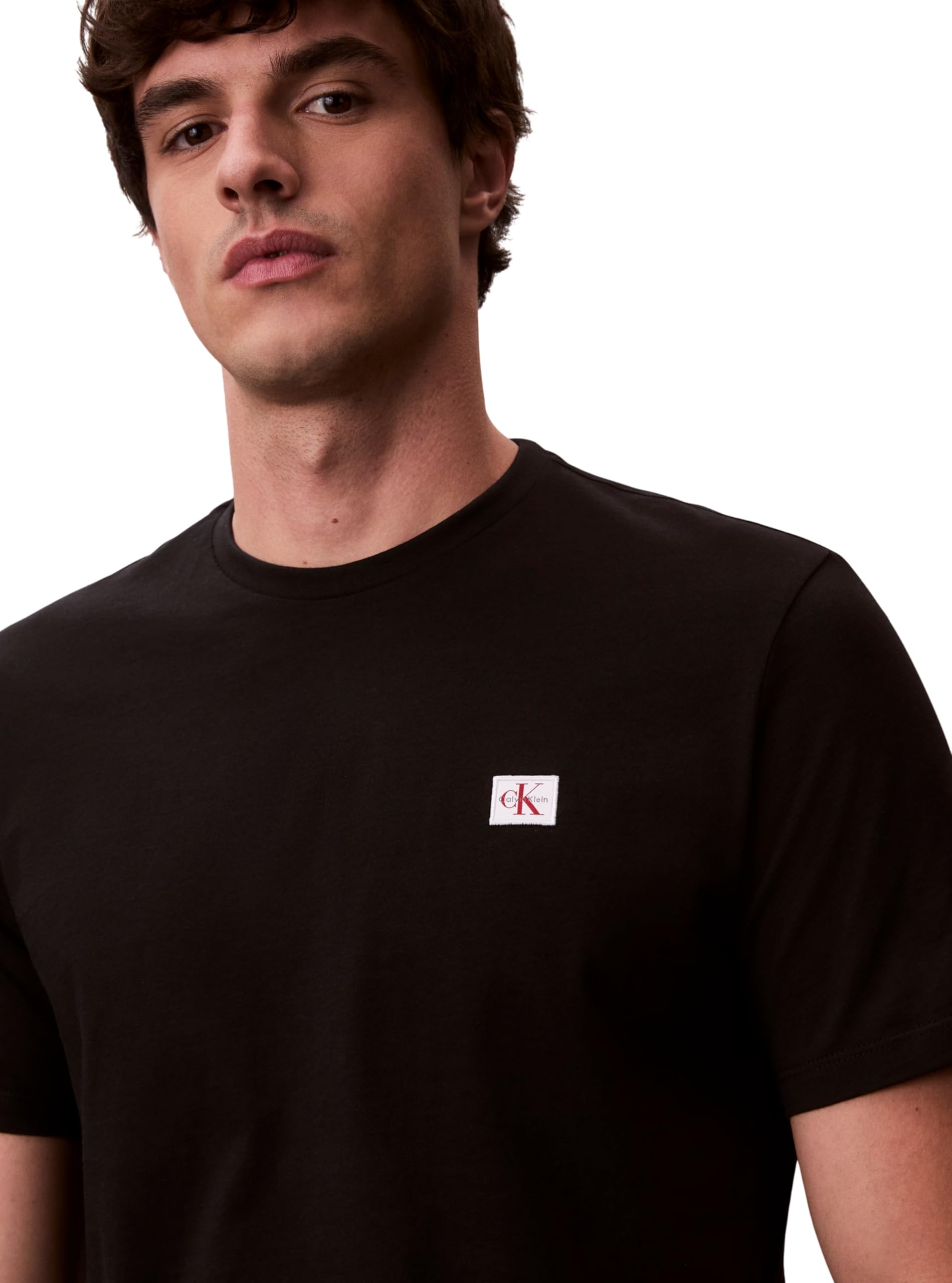 Calvin Klein SS Badge tee 2pk Lv04rd248g Camisetas Hombre