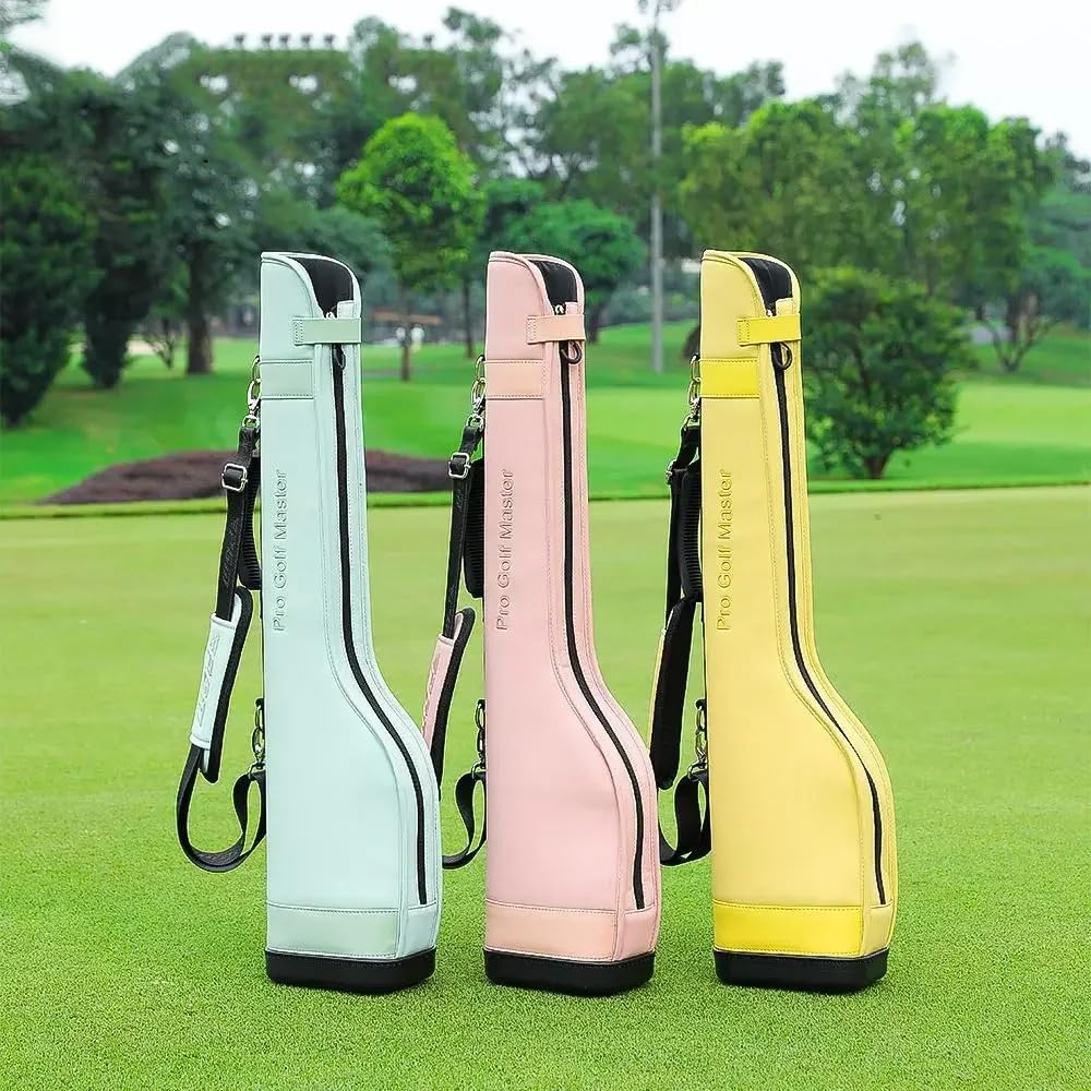 Torba na broń golfową ze stojakiem, lekka i trwała torba na kije golfowe dorośli sporty na świeżym powietrzu ćwiczenia i przechowywanie