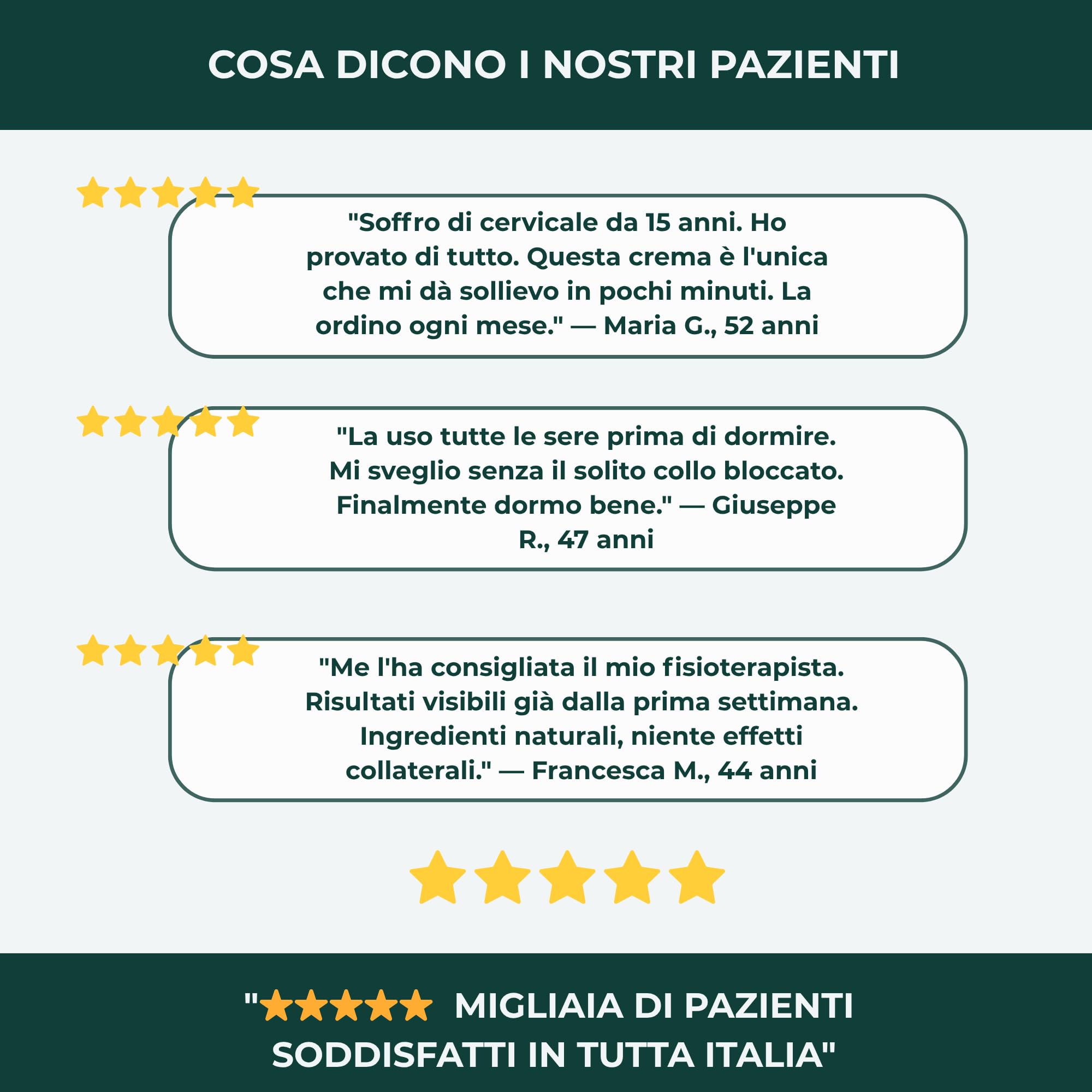 Crema Cervicale Riscaldante – CERVICALM Dott. Vella – Arnica Forte, Artiglio del Diavolo, Aloe Vera – Antinfiammatorio Naturale Biologico Made in Italy 150ml
