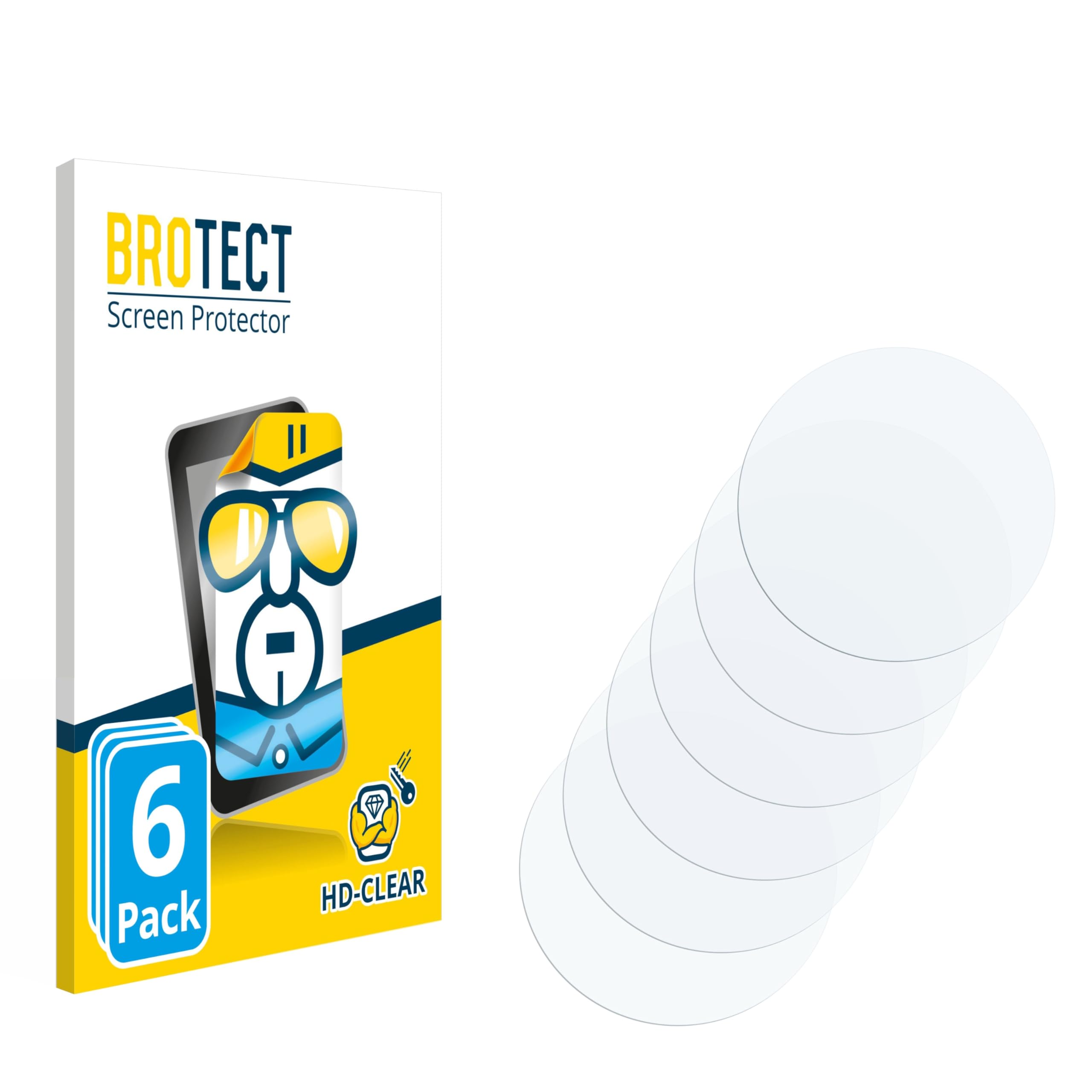 BROTECT Displayschutzfolie 6er Pack Für Casio G-Shock GW-M5610-1ER – Ultra-Klar, Kratzfest, Made In Germany