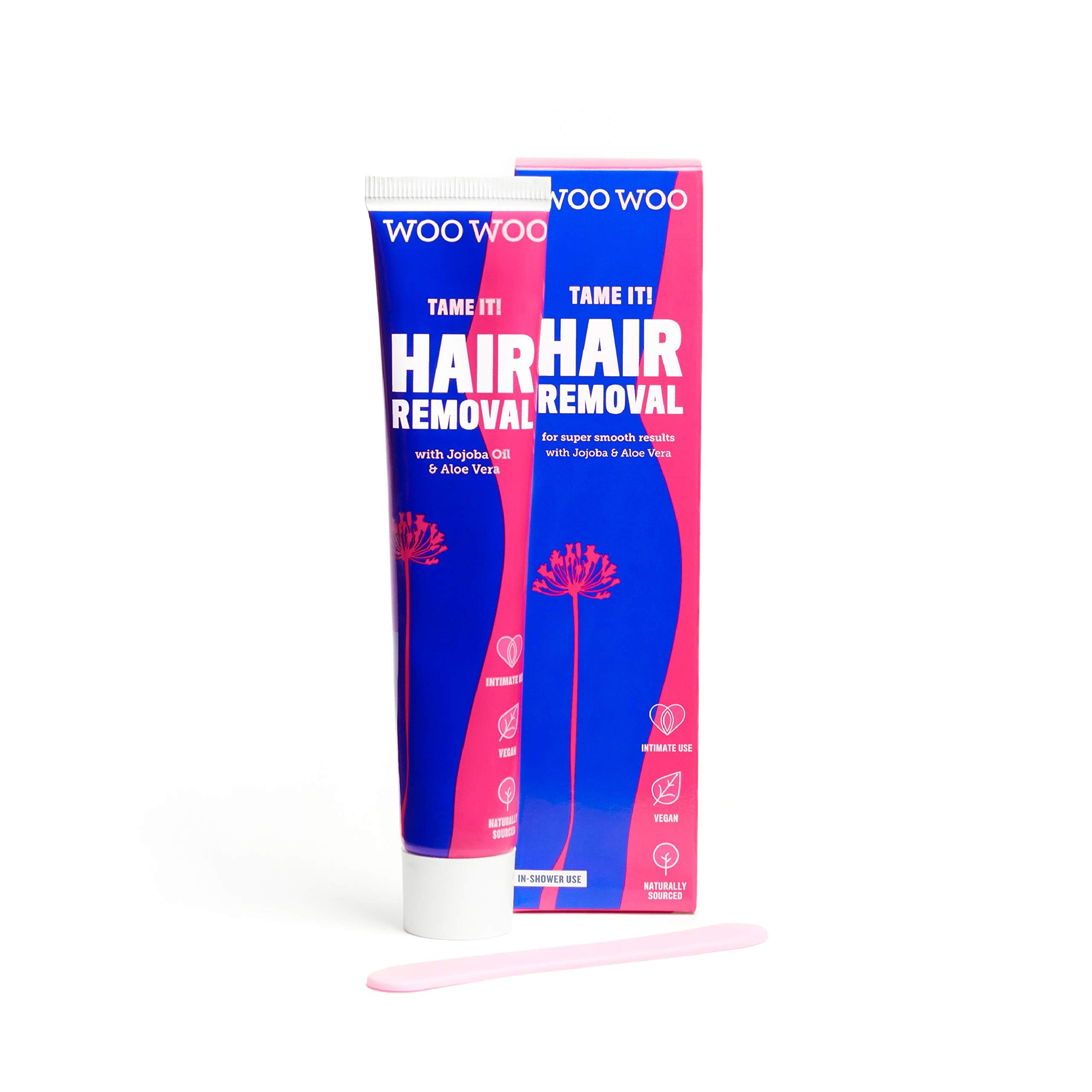 Amazon.com : WooWoo Tame It! Natural Intimate Hair Removal Cream