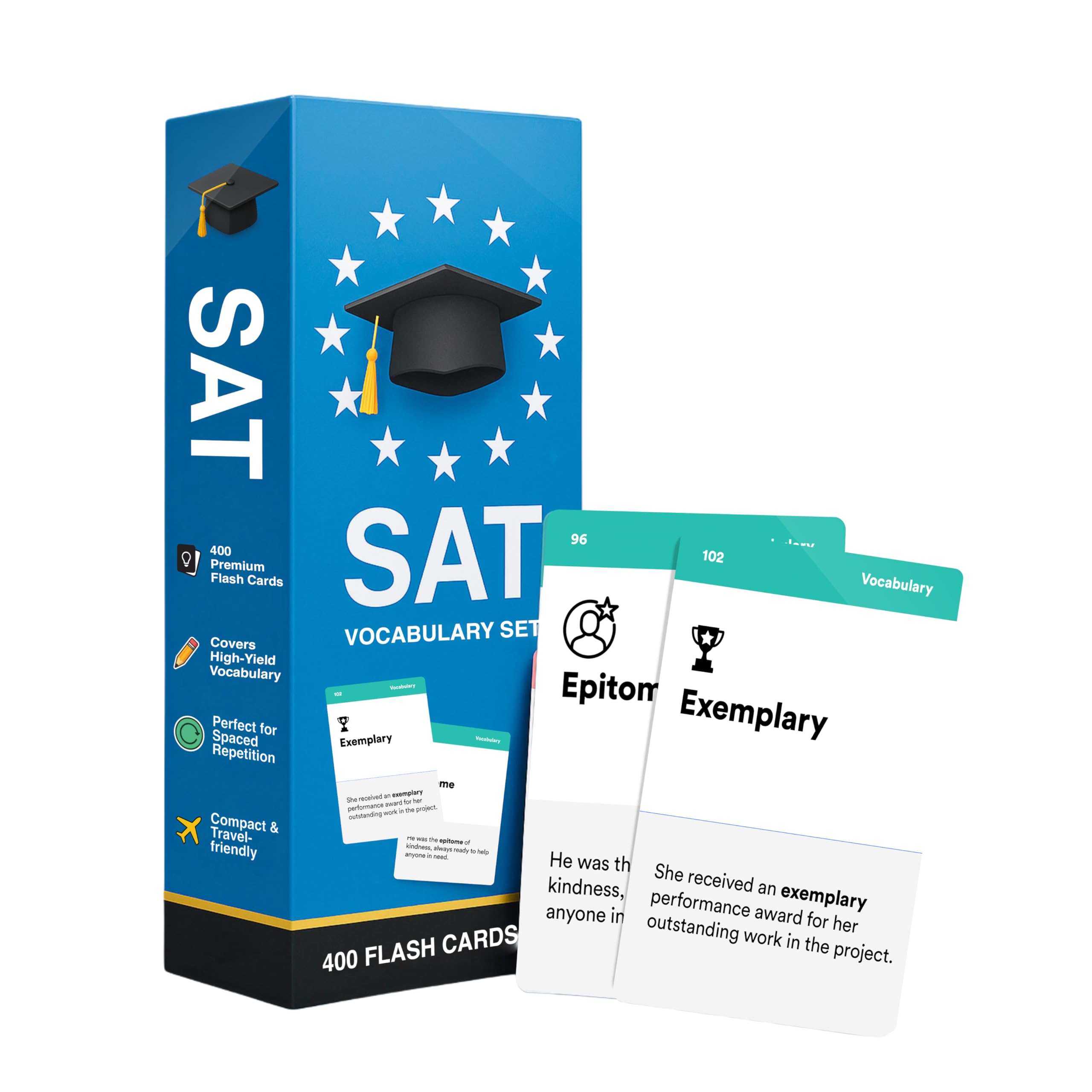 View 1 of **SIMILAR ITEM** 800+ SAT Vocabulary Terms Flash Cards (2026–2027) | Achieve a Higher Score