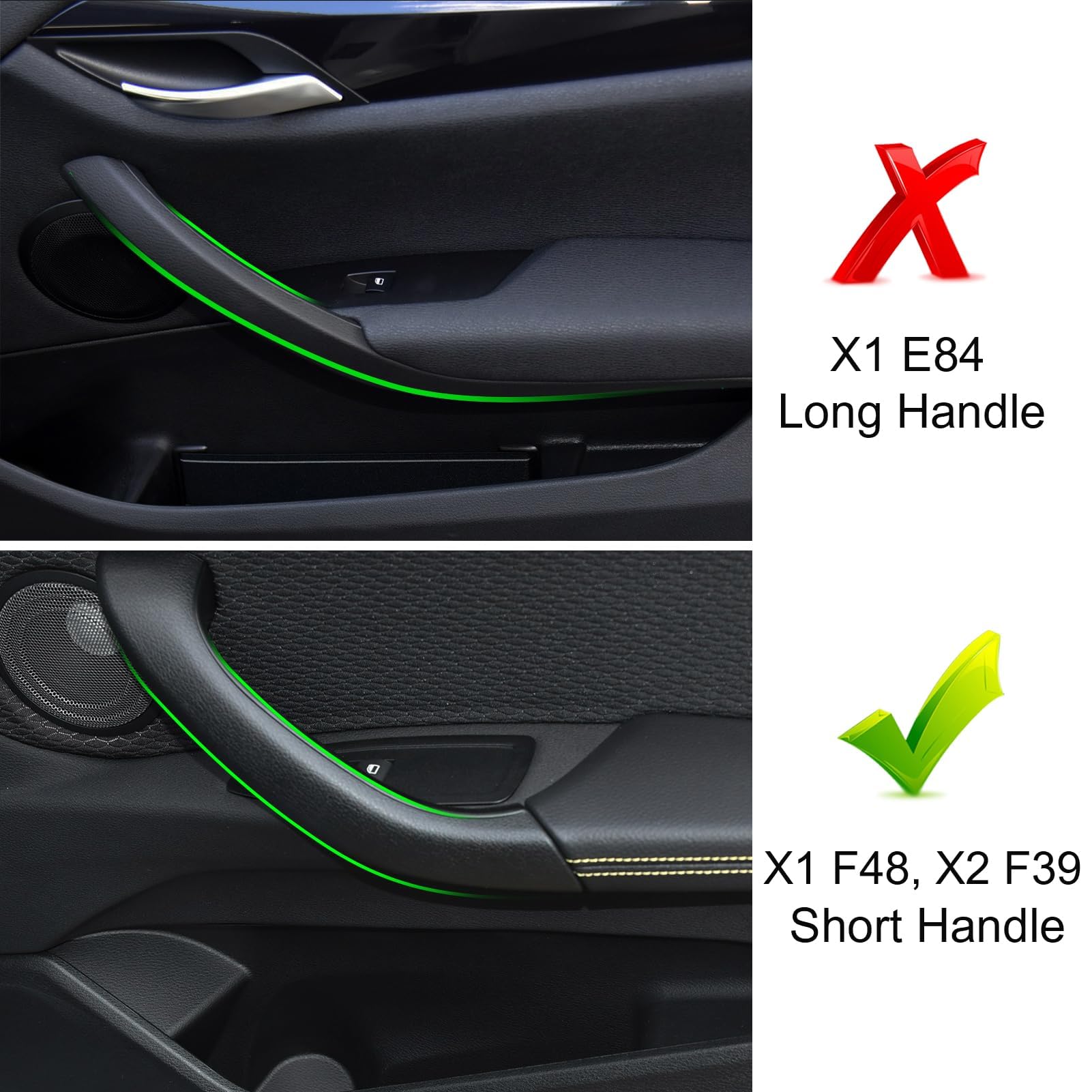 Amazon.com: Jaronx Compatible with BMW X1/X2 Door Handle Cover