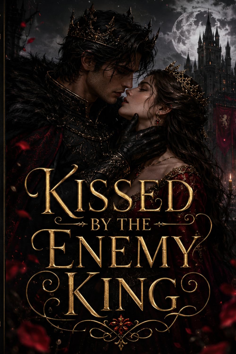 Kissed by the Enemy king: The Crownbound Hearts Saga - Book Two A Forbidden Romantasy of Power, Secrets, and Dangerous Love.